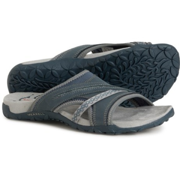Merrell Terran II Slide Sandals - Leather (For Women) - 111 - Picture 1 of 6